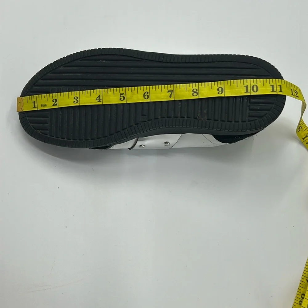 Les Hommes Black and White Men's Sneakers